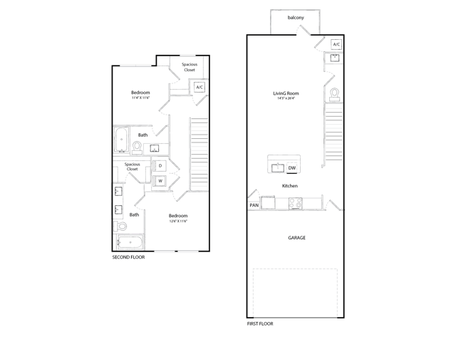 TH1B floor plan