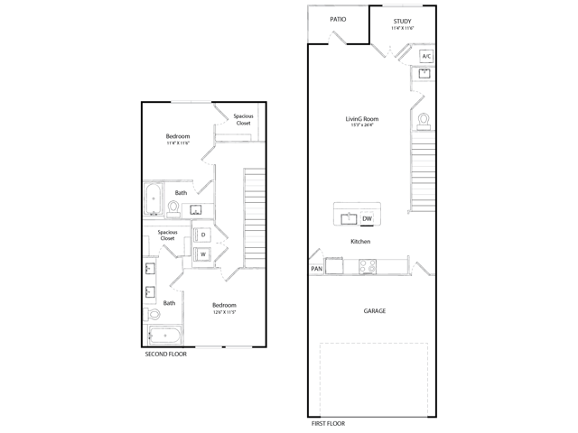 TH4B floor plan