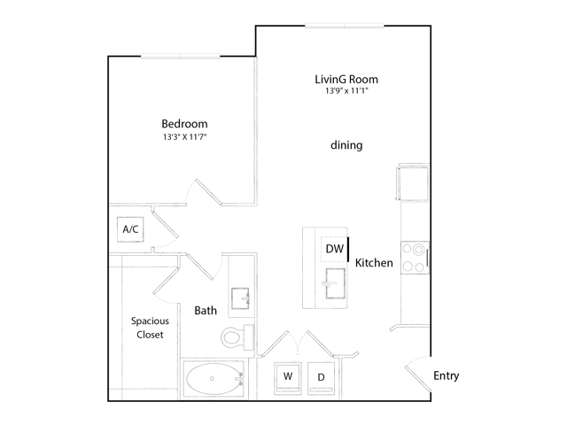A1 floor plan