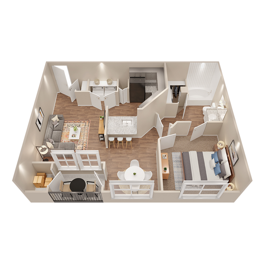 Woodhollow floor plan