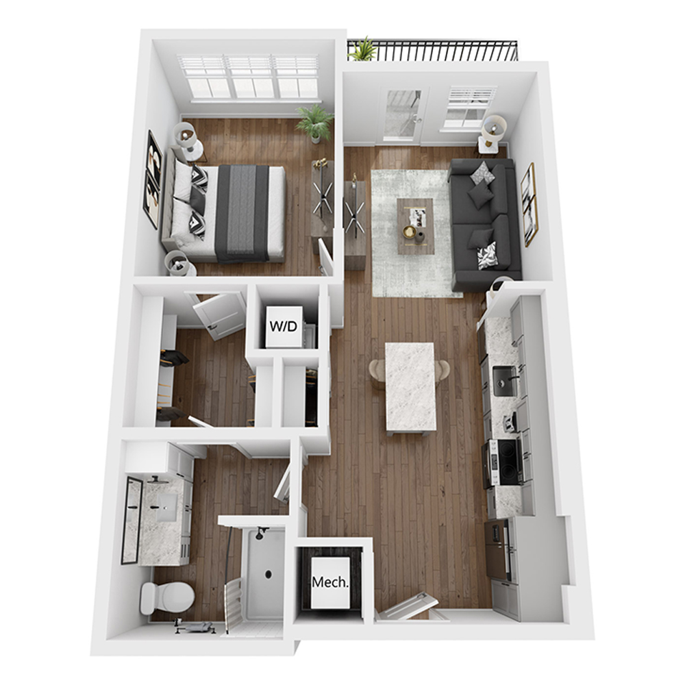 A4 floor plan