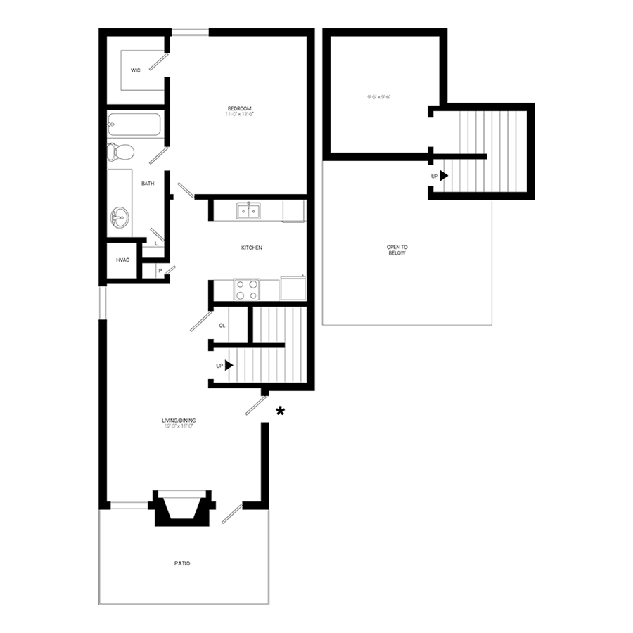 Caroline floor plan