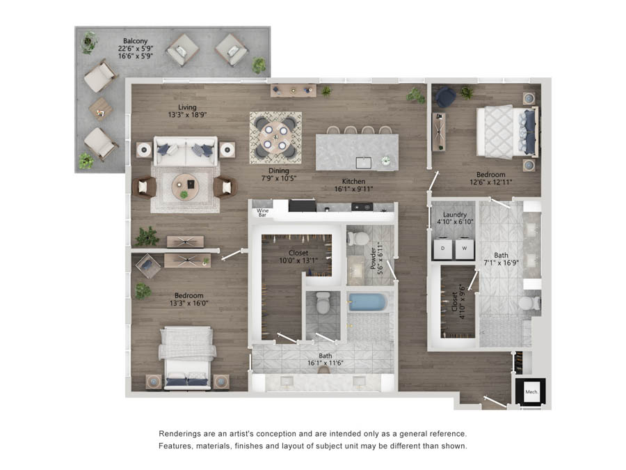 B8PH floor plan