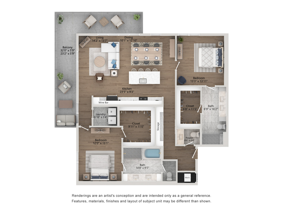 B6 floor plan