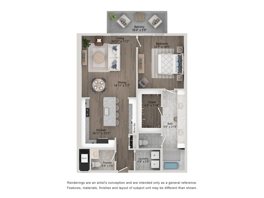 A2PH floor plan