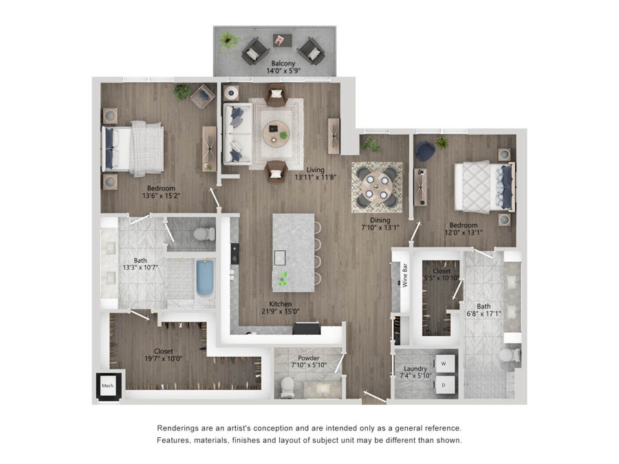 B4PH floor plan