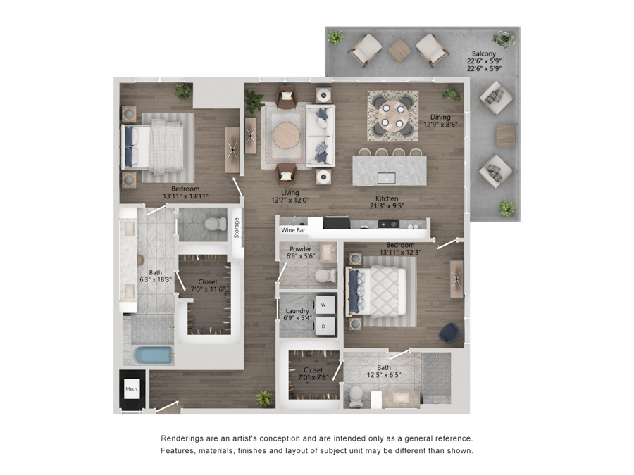 B3 floor plan