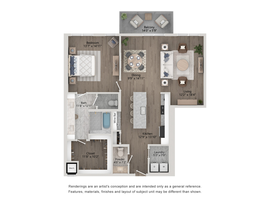 A4 floor plan