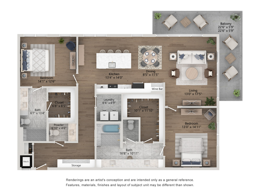 B5 floor plan