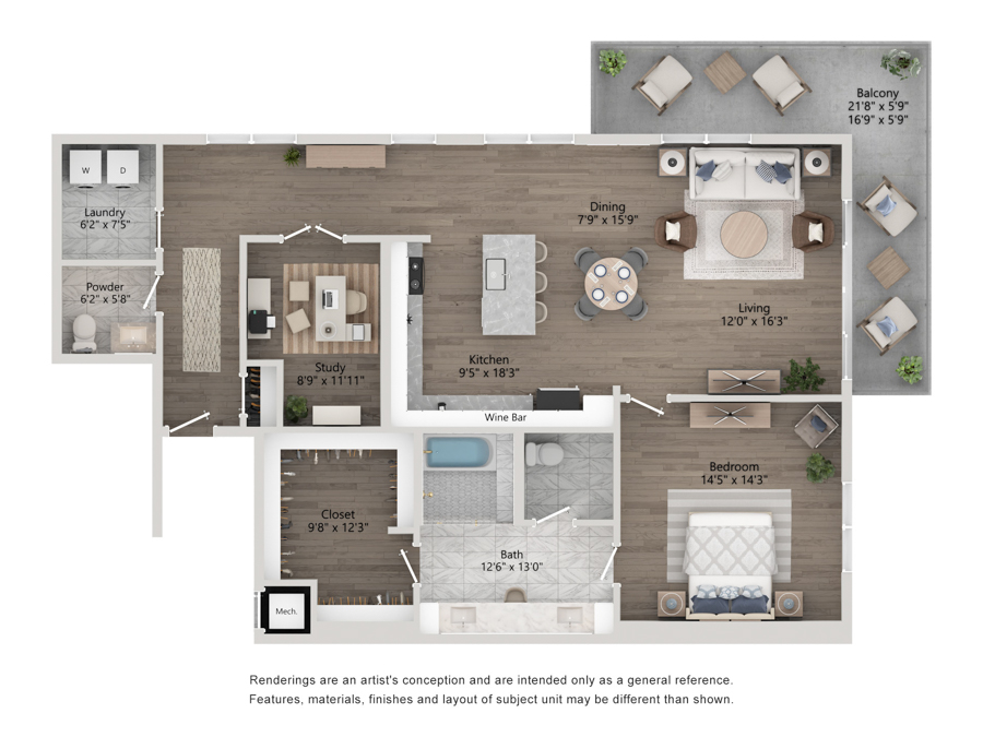 A3 floor plan