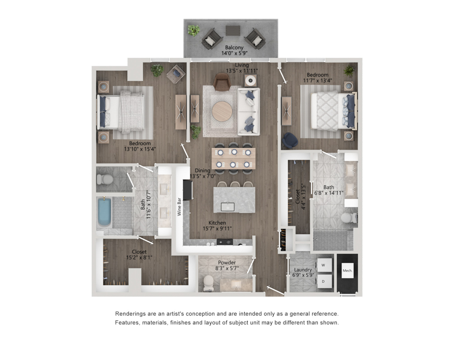 B1.1 floor plan