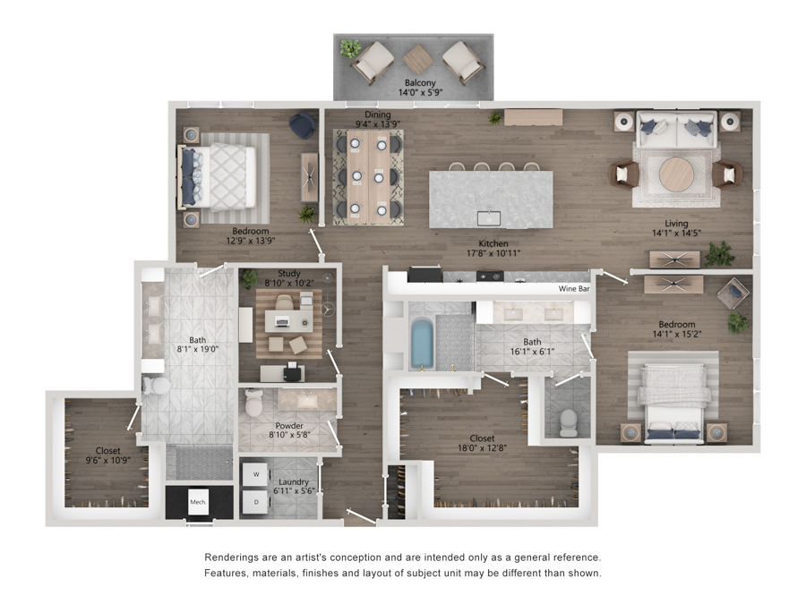 B9 floor plan