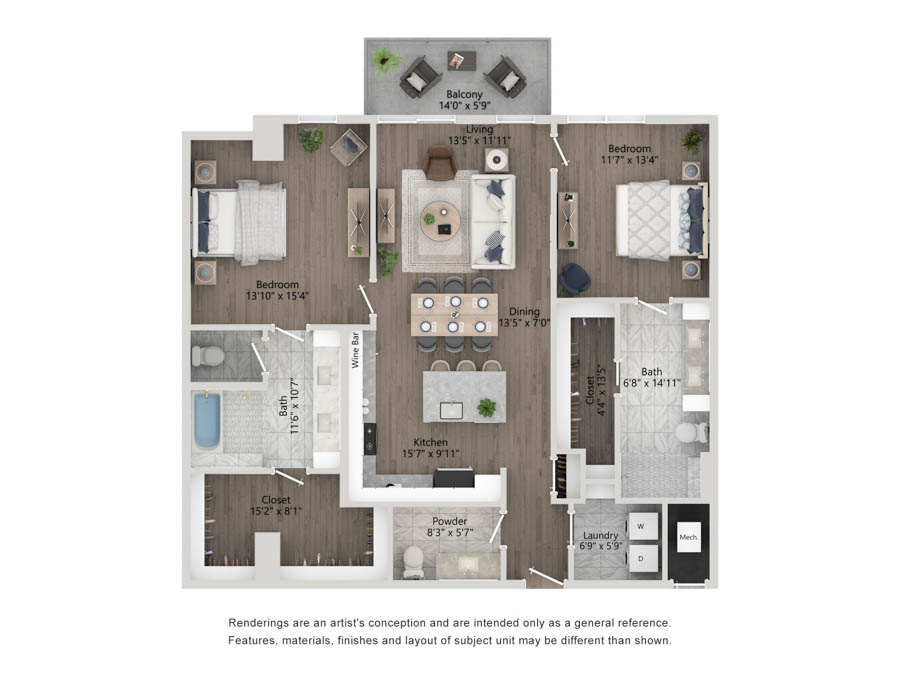 B1.7 floor plan