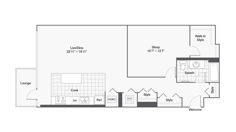 Unit 0301L floor plan
