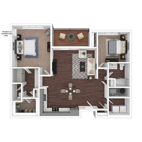 B2 floor plan
