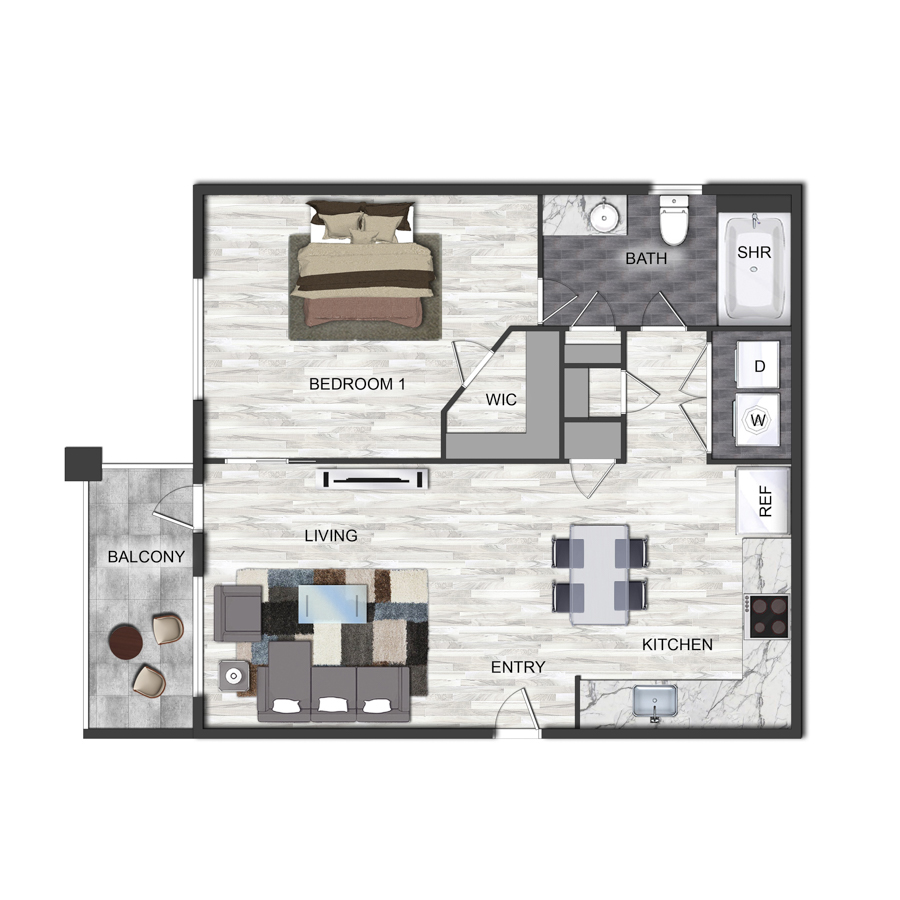 A1 floor plan