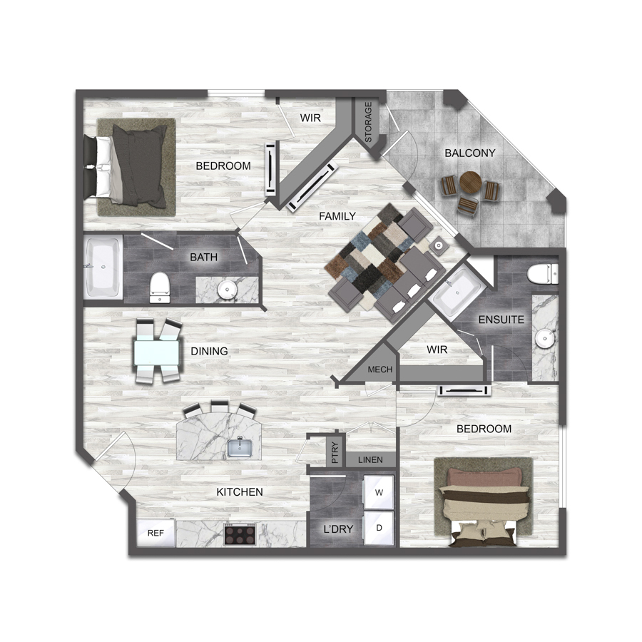 B4 floor plan
