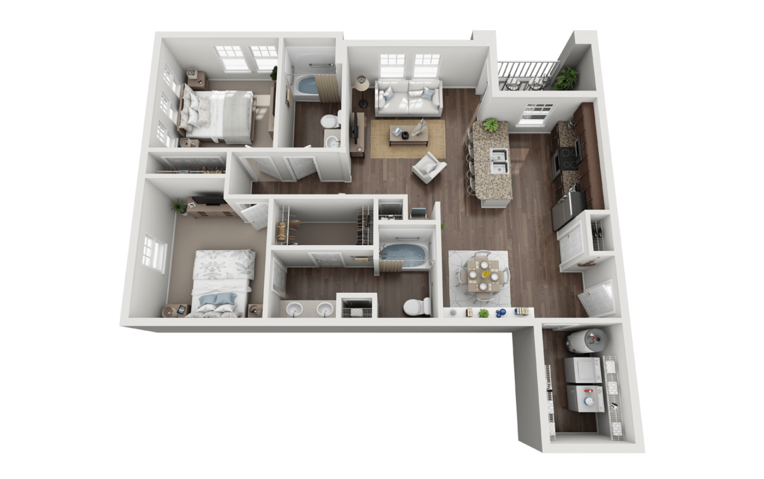 Hibiscus floor plan