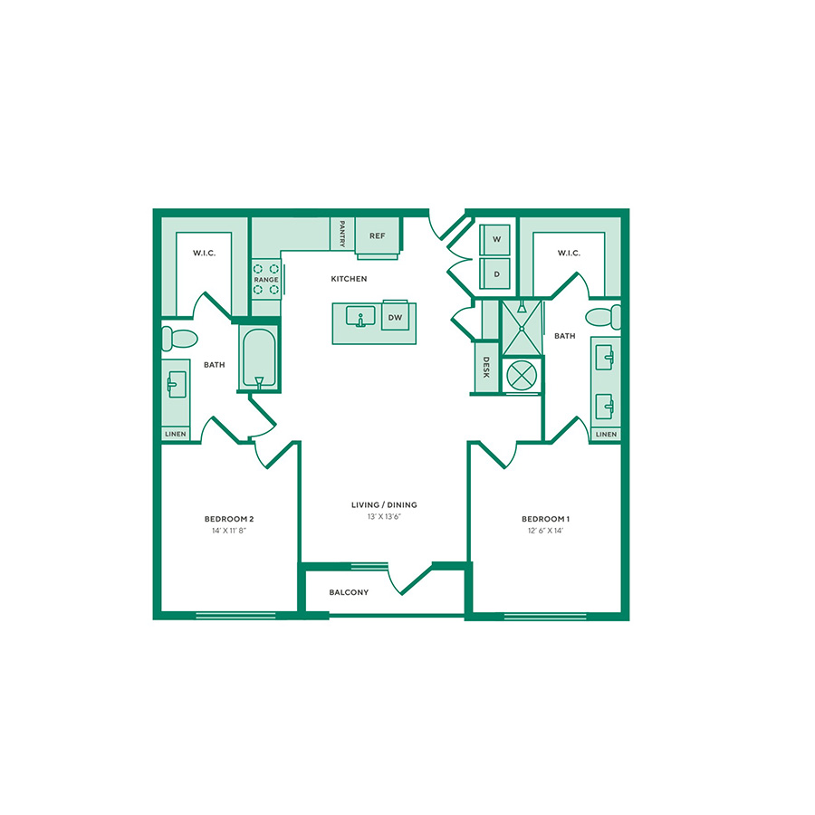 Gauguin floor plan