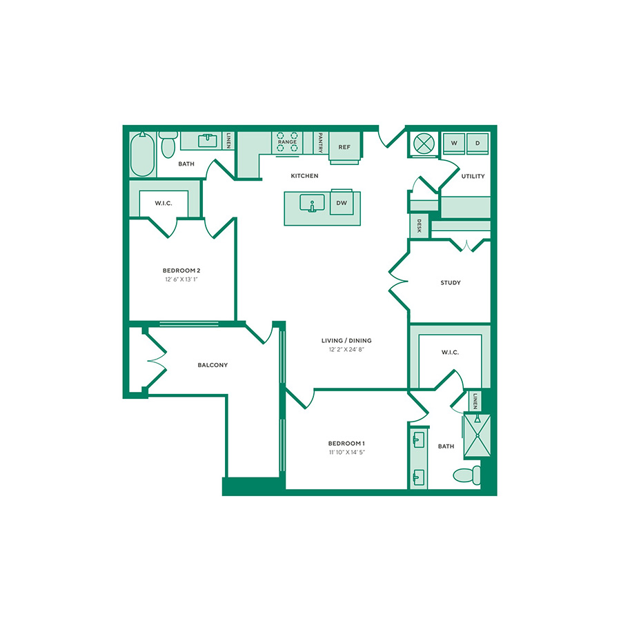 Audacity floor plan