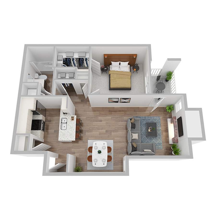 1.b floor plan