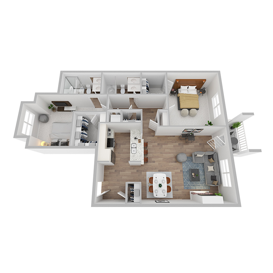 2.d floor plan