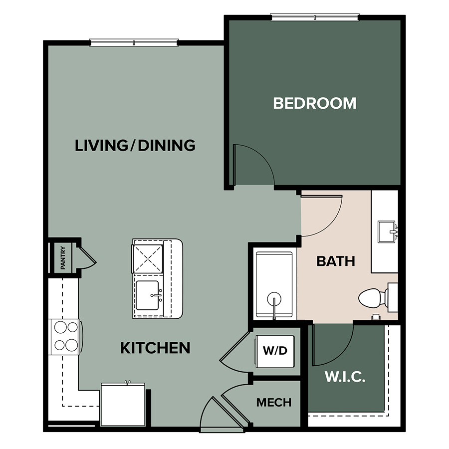 A1 floor plan