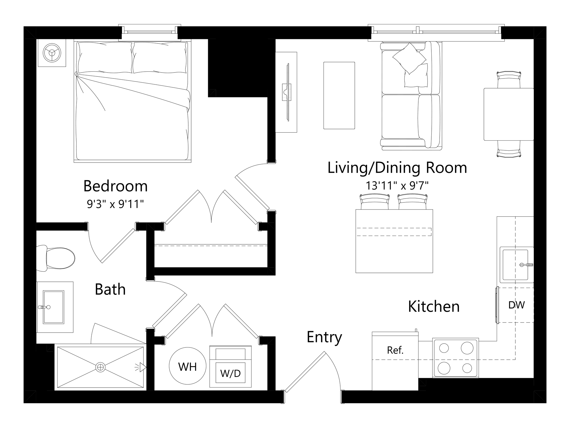 A9 floor plan
