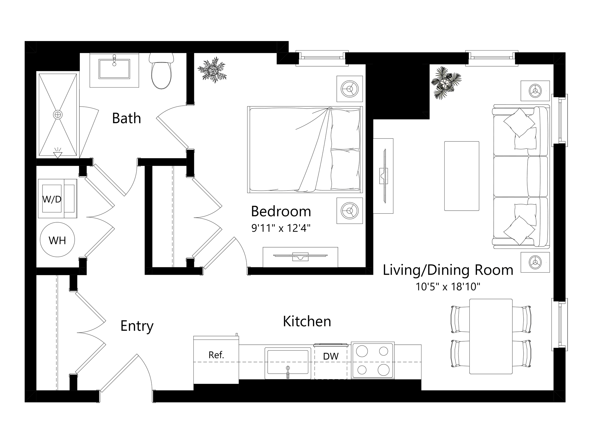 A14 floor plan