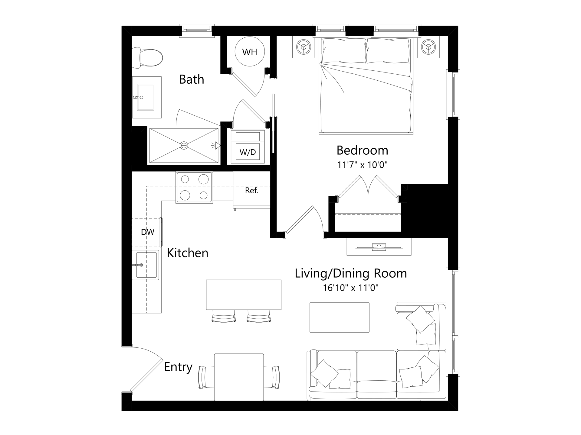 A13 floor plan