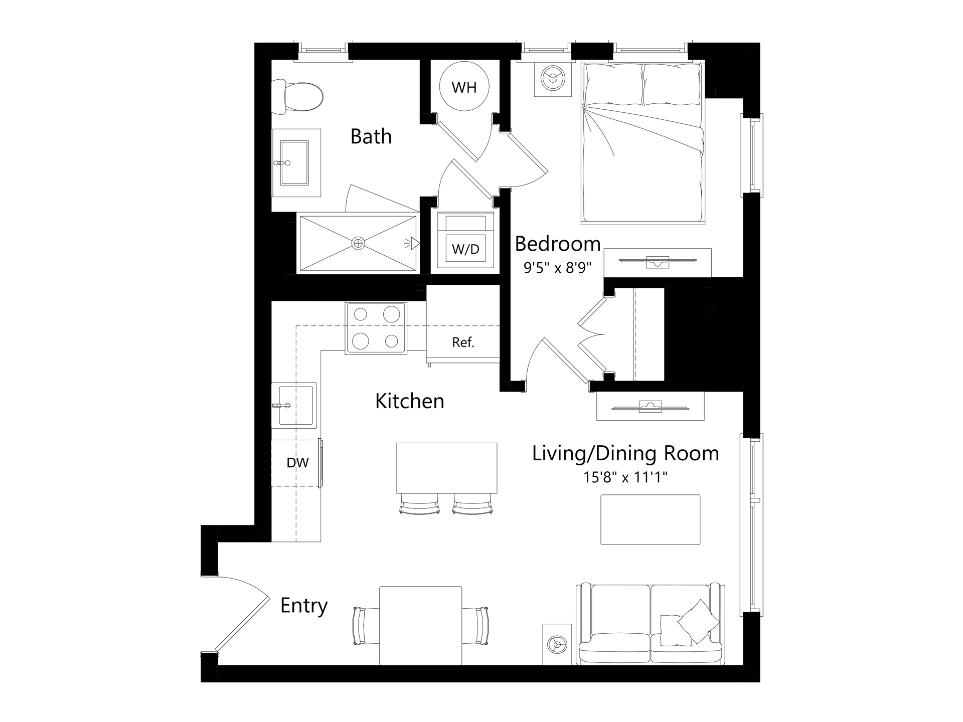 A8 floor plan