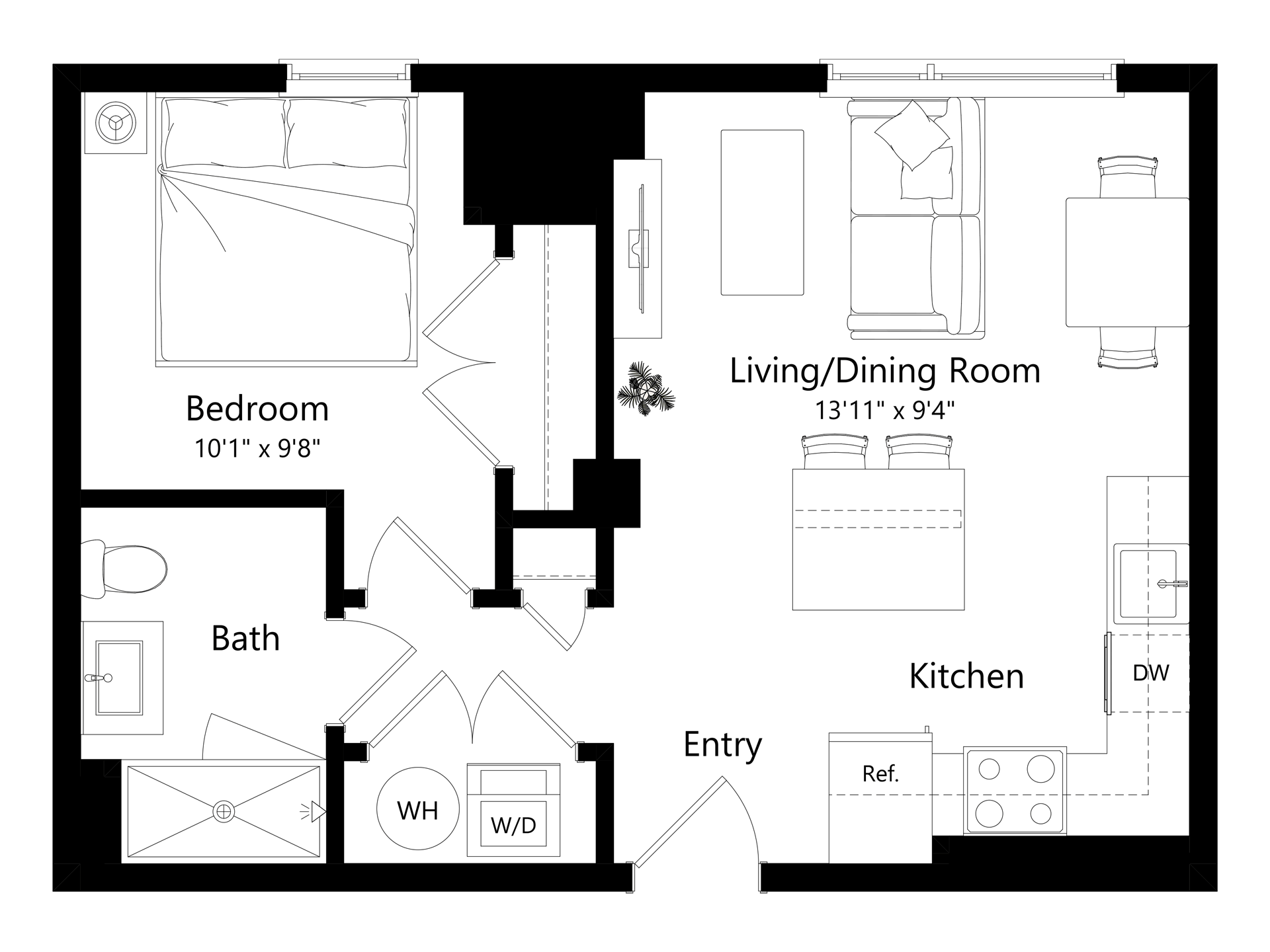 A10 floor plan