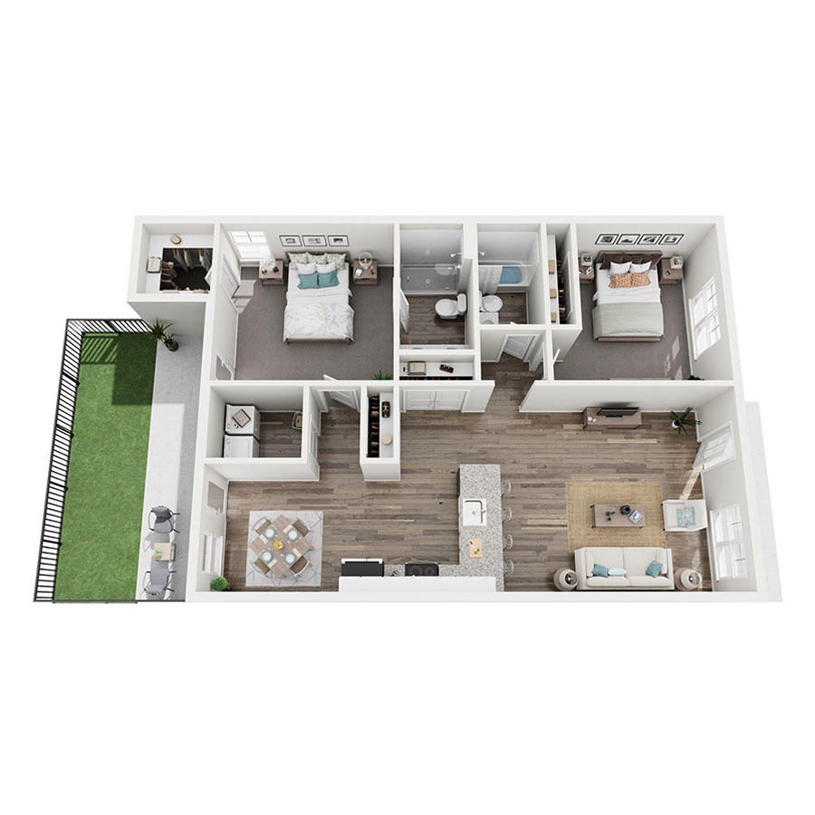 Calamint floor plan
