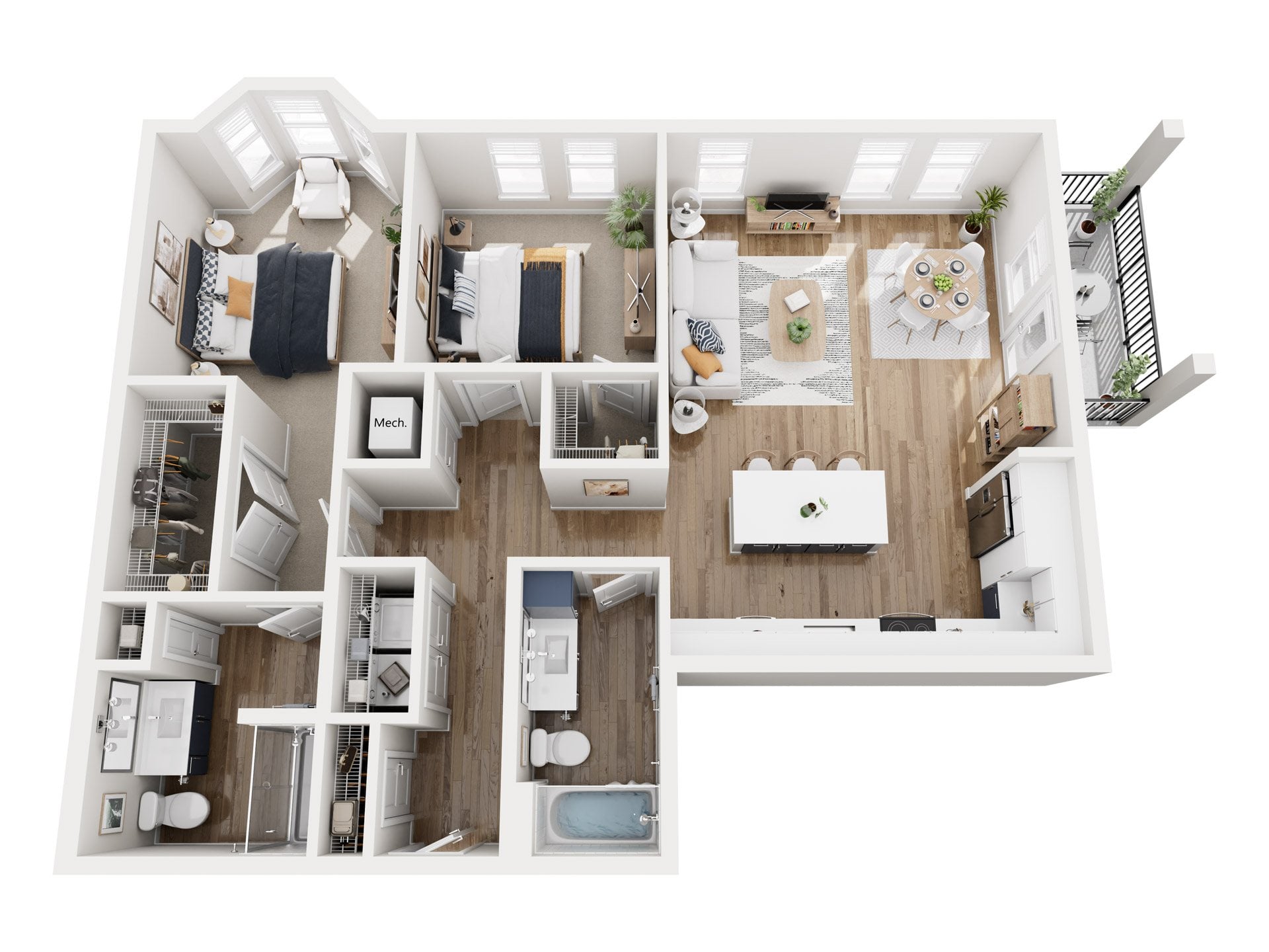 B4 floor plan
