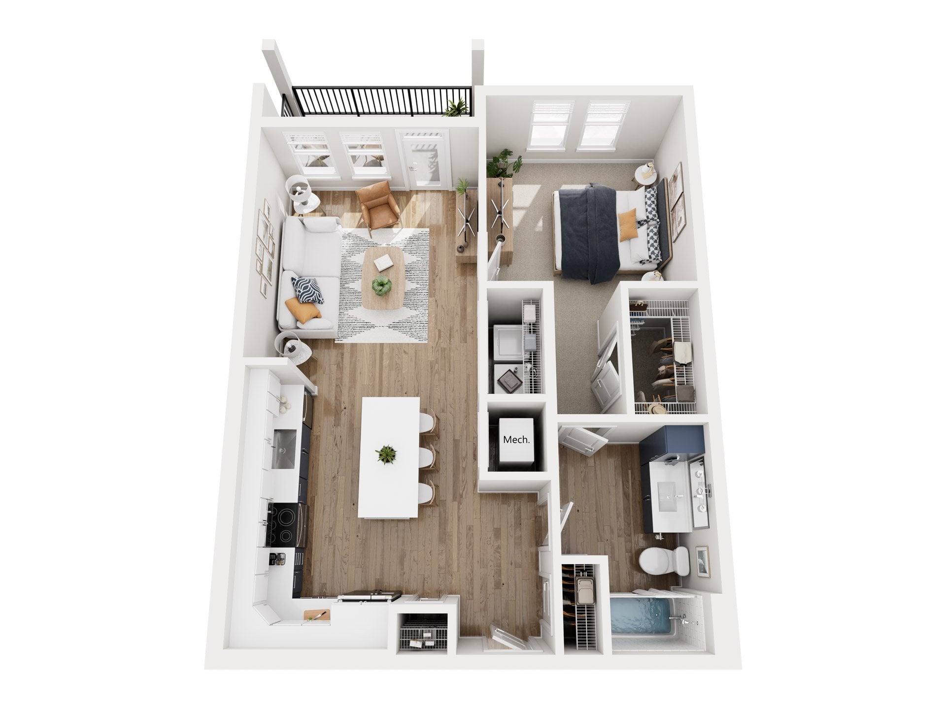 A6 floor plan
