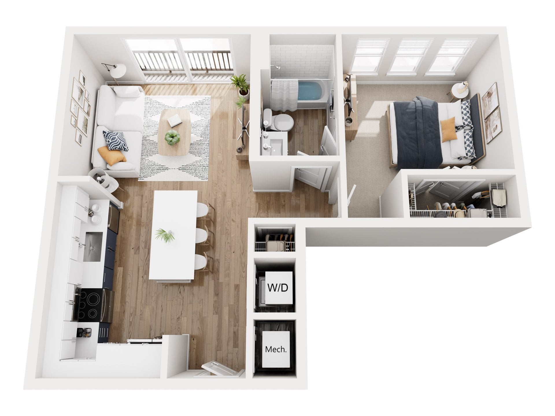A2 floor plan