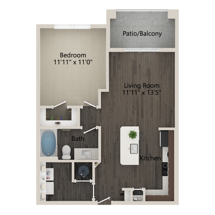 A1A floor plan