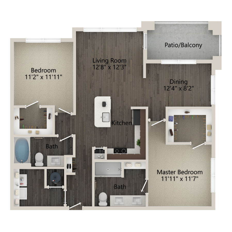 B2E floor plan