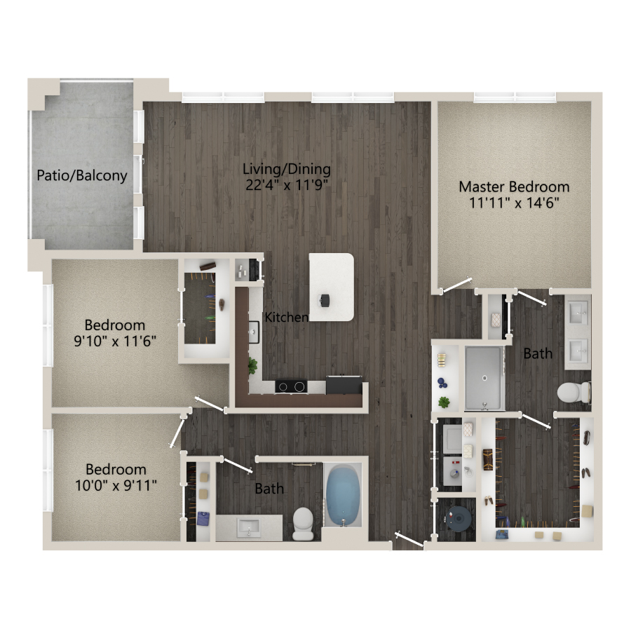 C2A floor plan