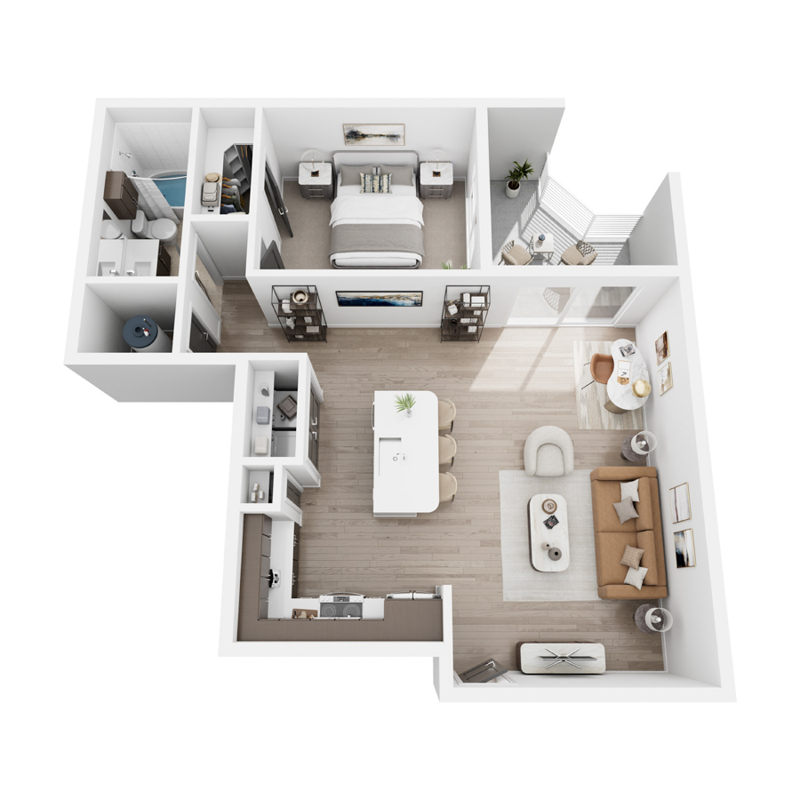 A6 floor plan