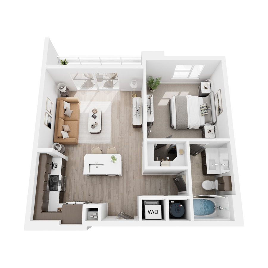 A2 floor plan