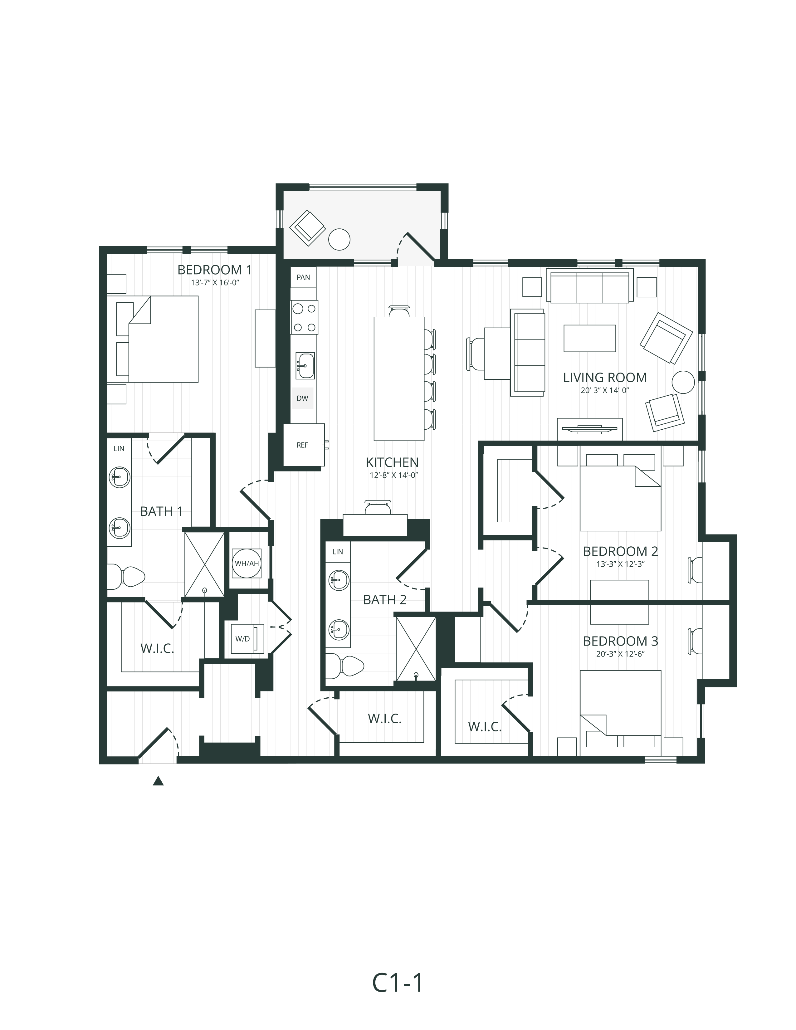C1.1 floor plan