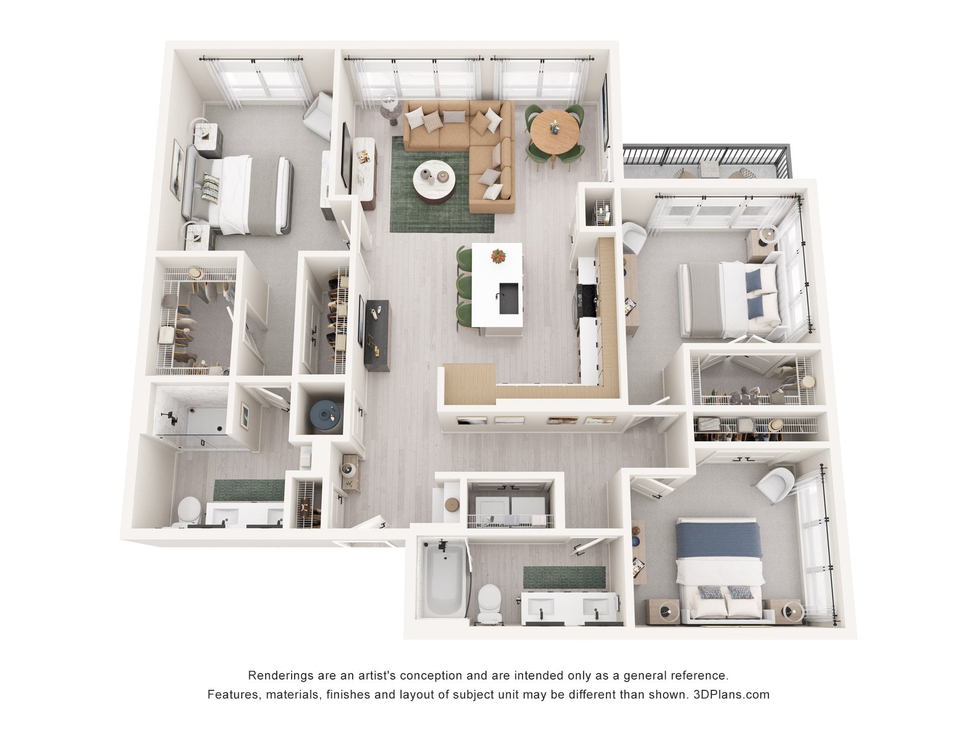 C1 ALT floor plan