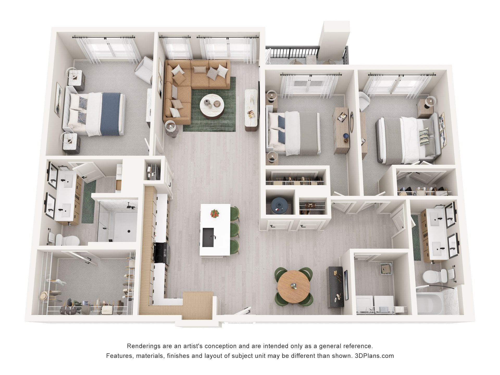 C3 ALT floor plan