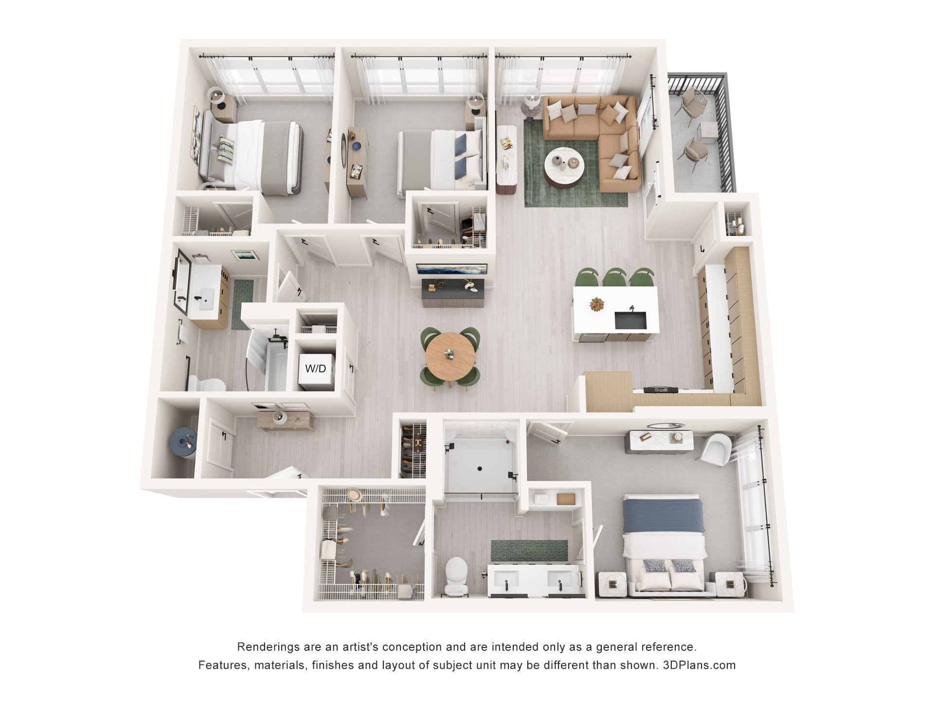 C2 ANSI floor plan