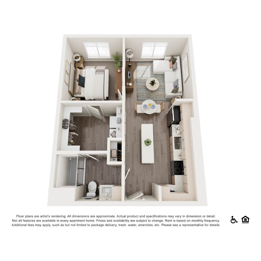 A1 floor plan