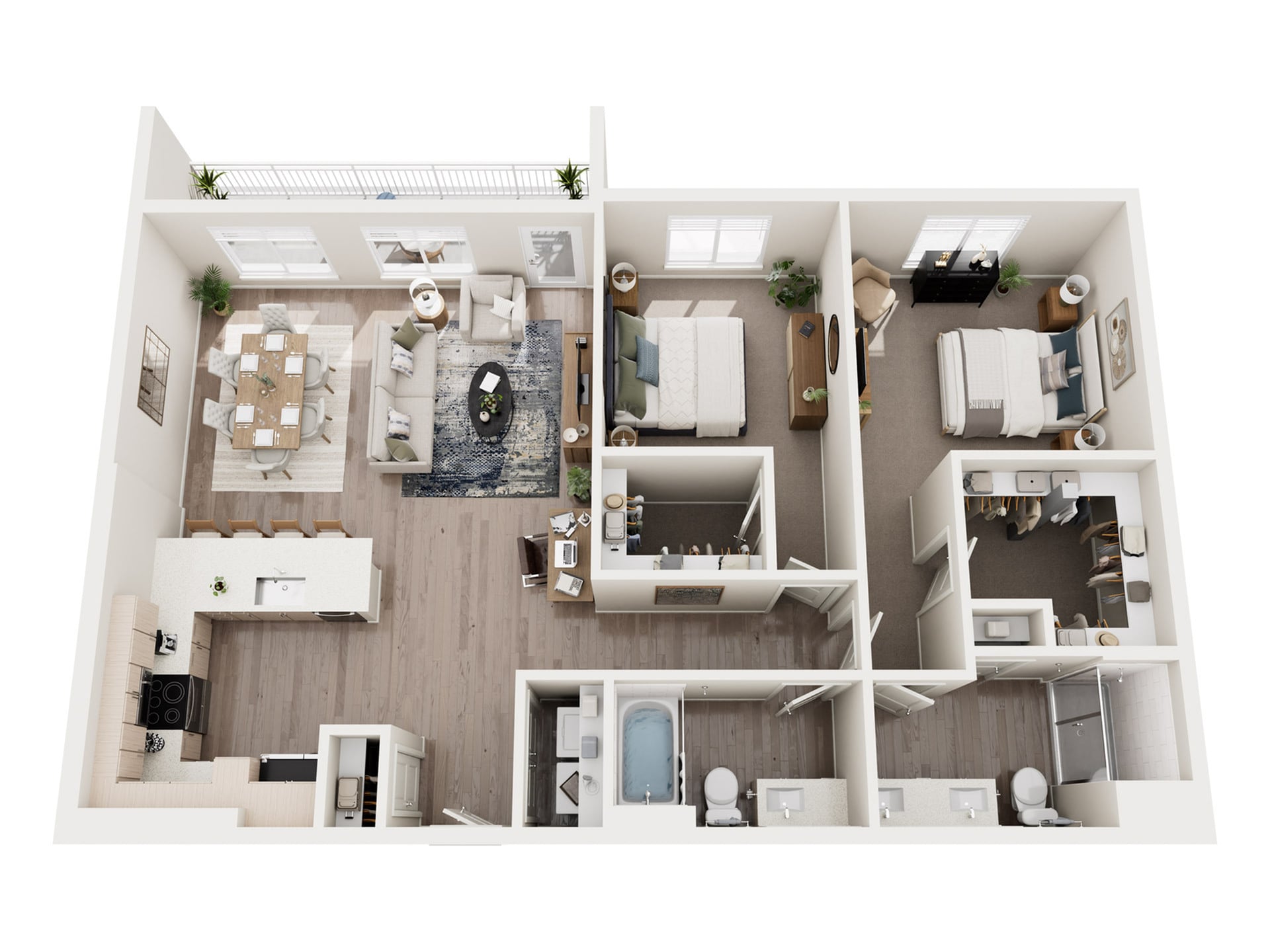 B4 floor plan