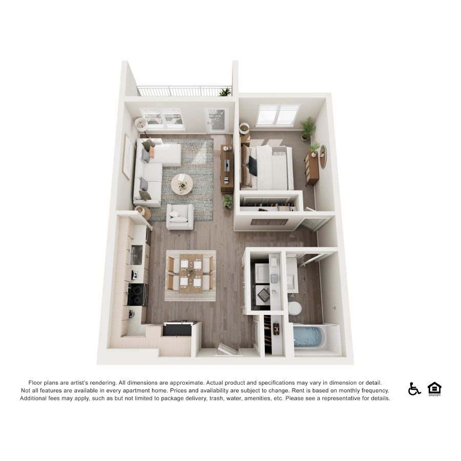 A2 floor plan