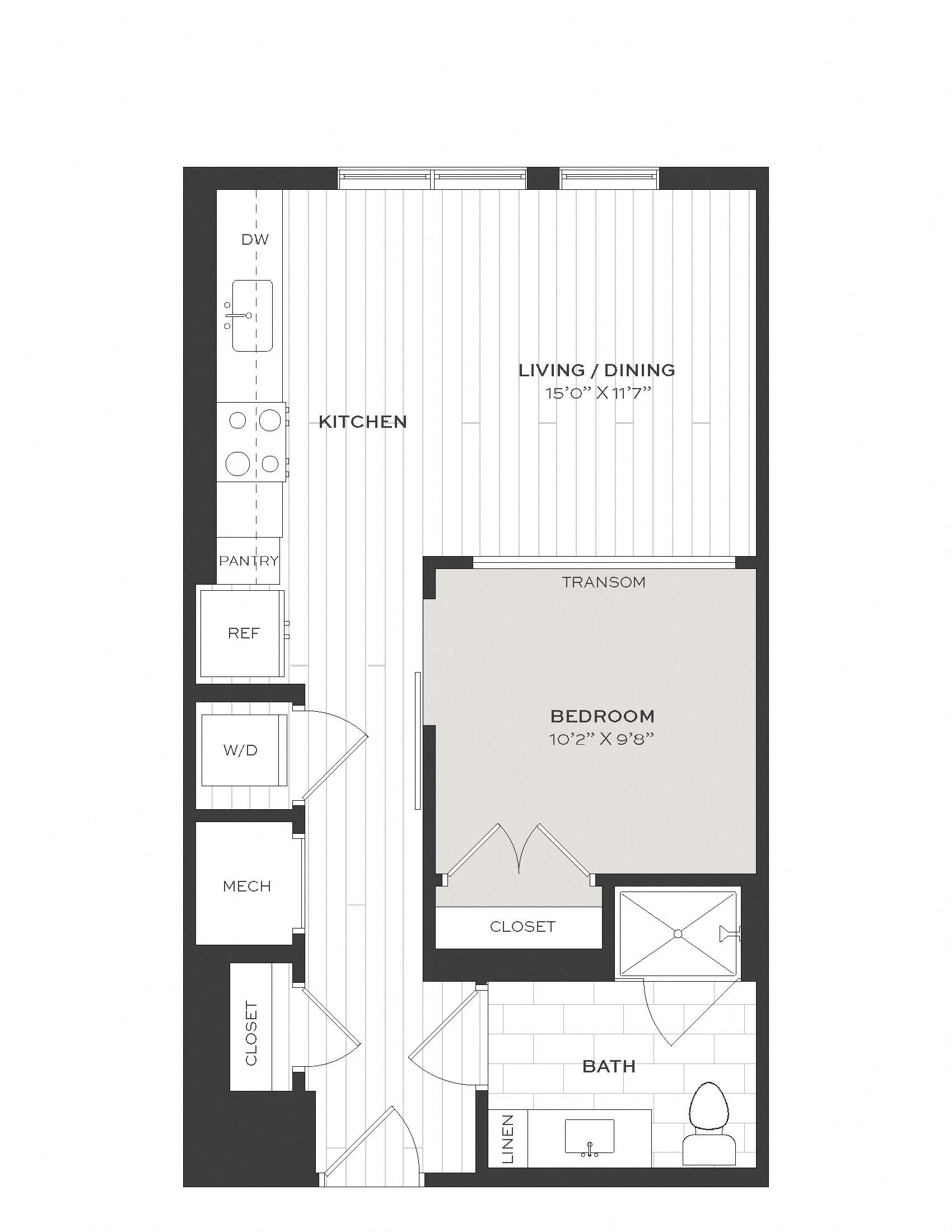 Studio-S1.1 floor plan