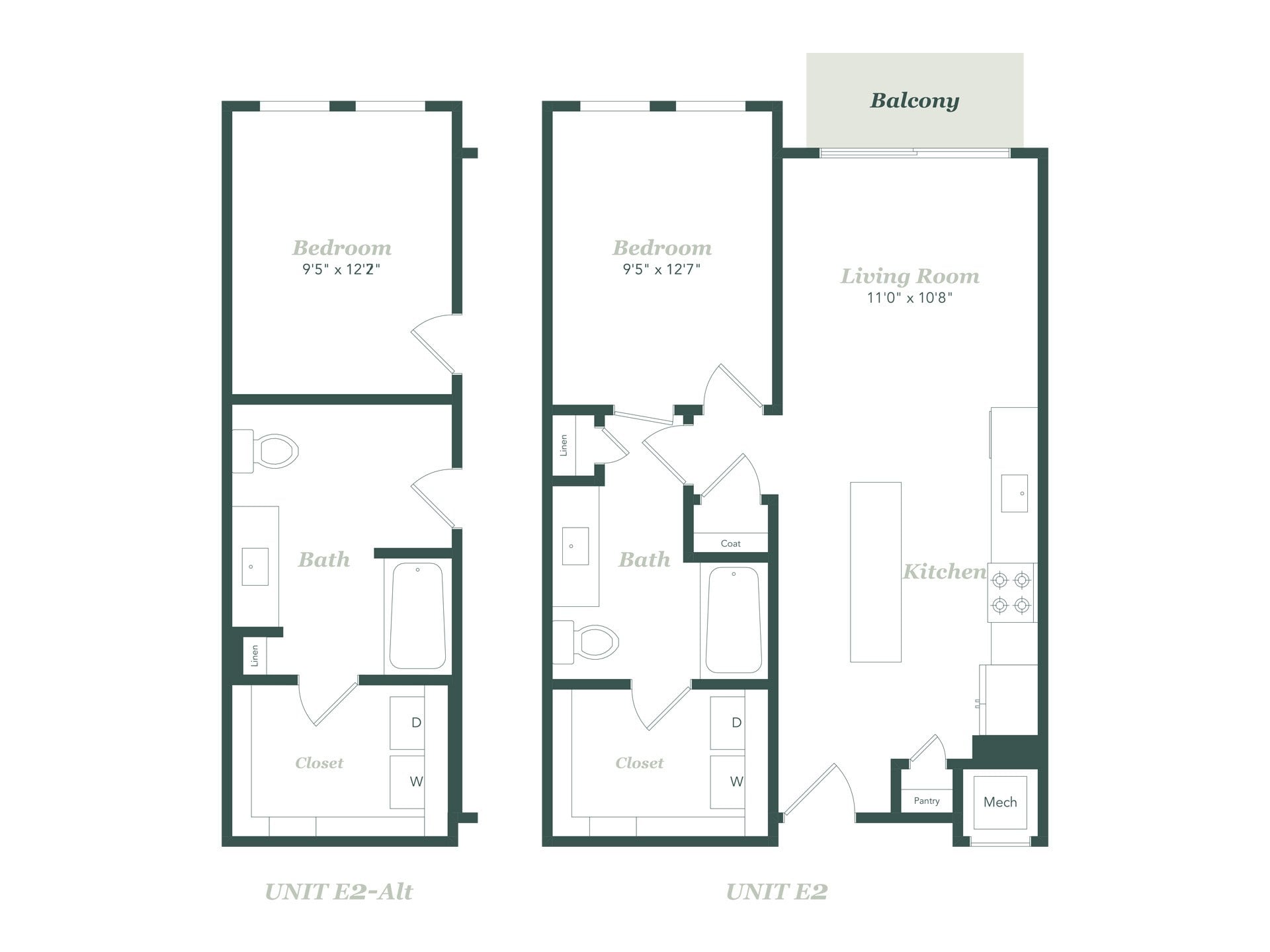 E2 floor plan